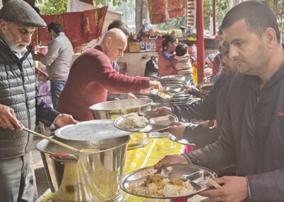 Free food distribution January