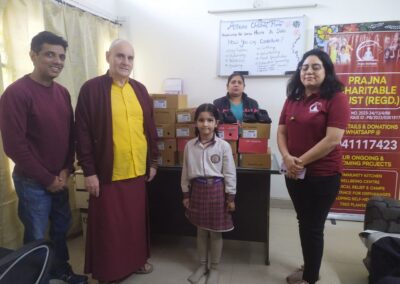 Shoes distribution at Ashiyana Orphanage Panchkula