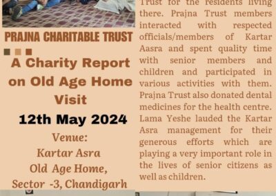 Charity Report on Old Age Home