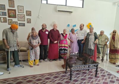 prajna Charitable Trust old age home visit